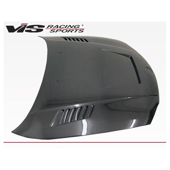 VIS Racing XTS Style Black Carbon Fiber Hood-2