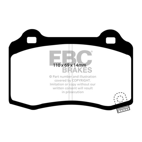 EBC Bluestuff NDX Full Race Brake Pads (DP51788-4