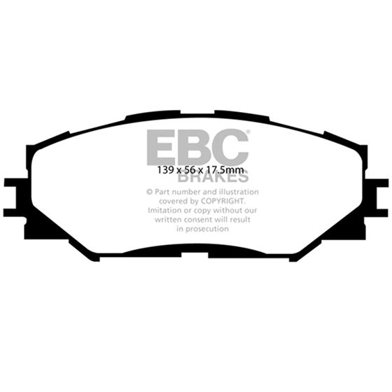 EBC Ultimax OEM Replacement Brake Pads (UD1210)-4