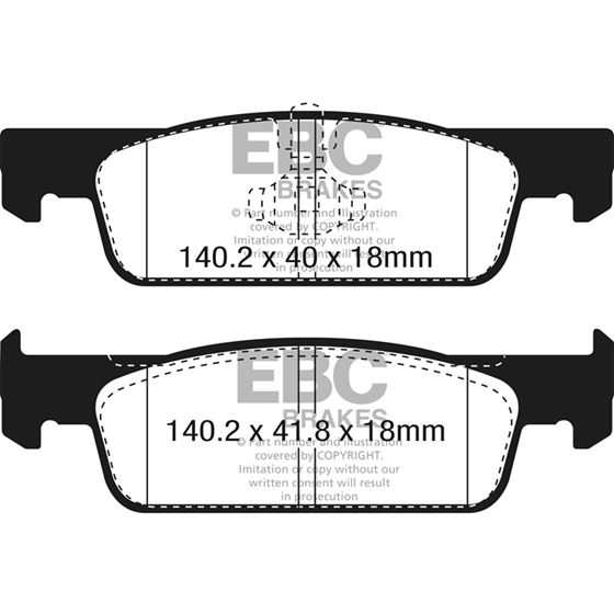 EBC Yellowstuff Street And Track Brake Pads (DP-4