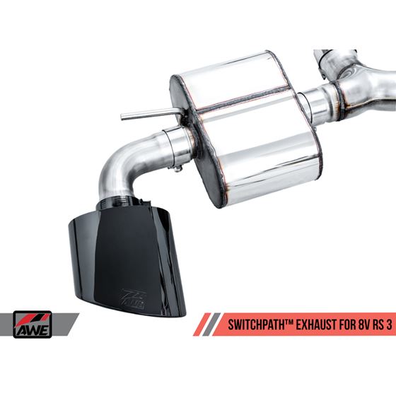 AWE SwitchPath Exhaust for Audi 8V RS 3 - Diamo-2