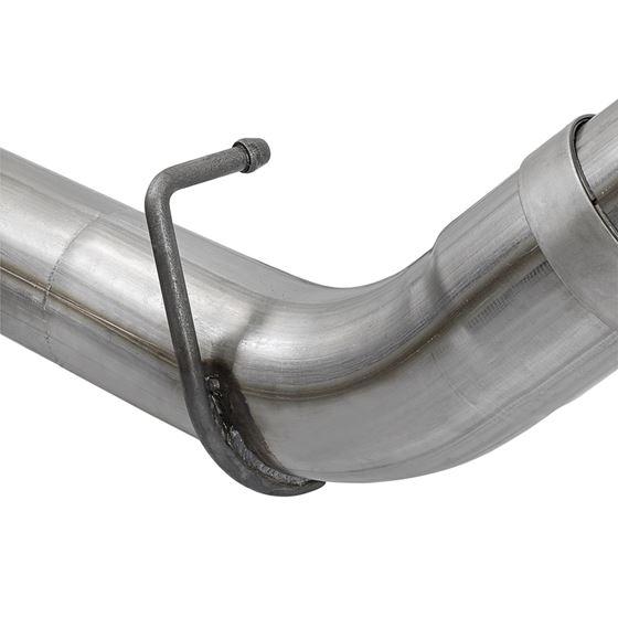 aFe Rebel XD 4 IN 409 Stainless Steel DPF-Back E-4
