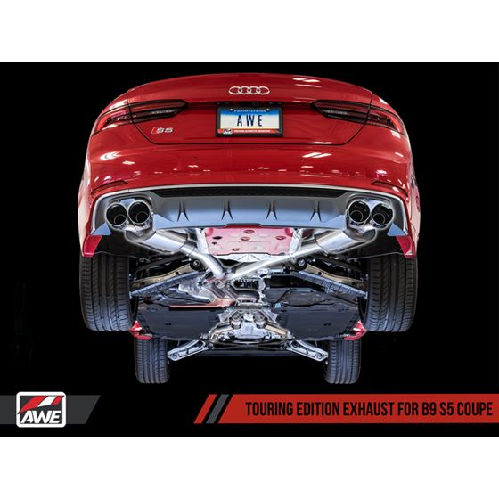 AWE Touring Edition Exhaust for Audi B9 S5 Coup-4