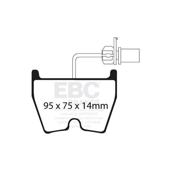 EBC Yellowstuff Street And Track Brake Pads (DP-4