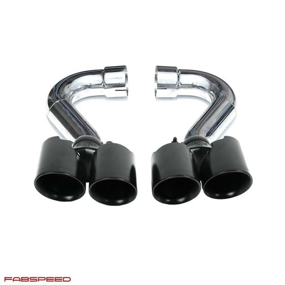 Fabspeed Porsche 955 S Deluxe Quad Style Tips (-4