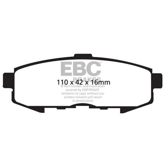 EBC 6000 Series Greenstuff Truck/SUV Brakes Dis-4