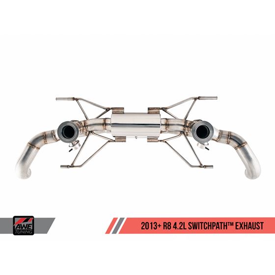 AWE SwitchPath Exhaust for Audi R8 4.2L Coupe (-4