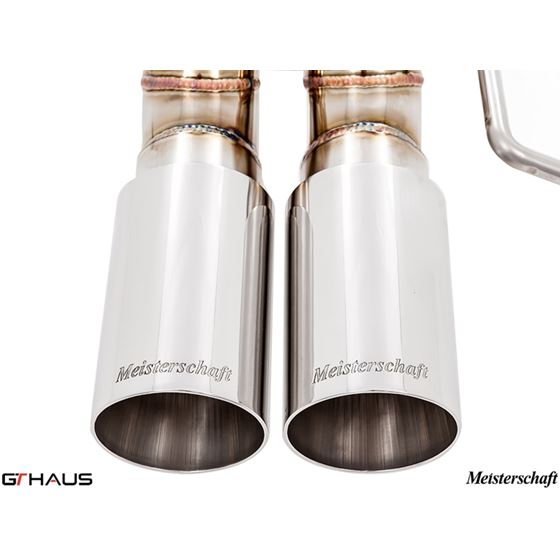 GTHAUS GT Racing Exhaust- Stainless- ME0131201-4