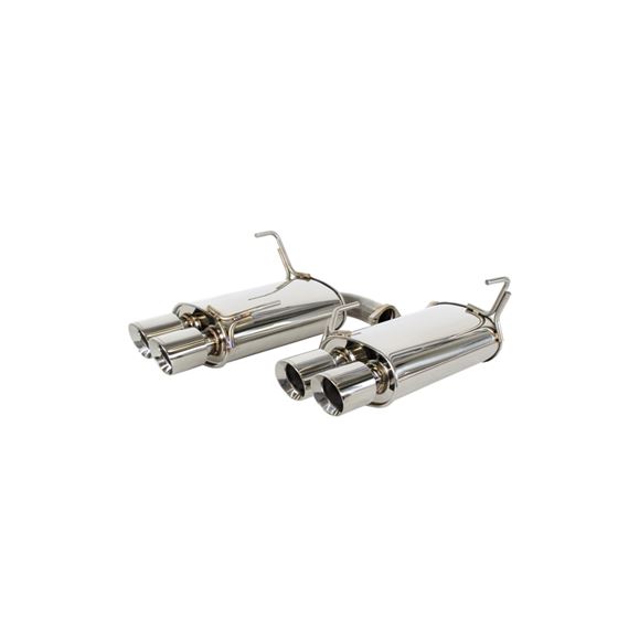 GrimmSpeed Catback Exhaust System, Non-Resonated-2