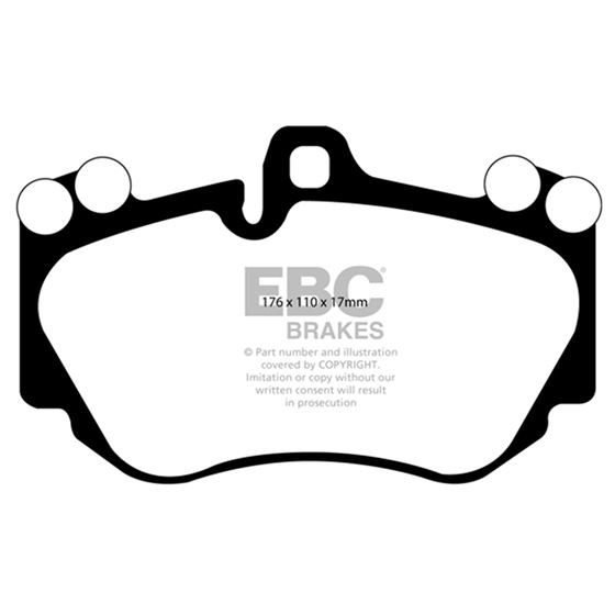 EBC Truck/SUV Extra Duty Brake Pads (ED91905)-4