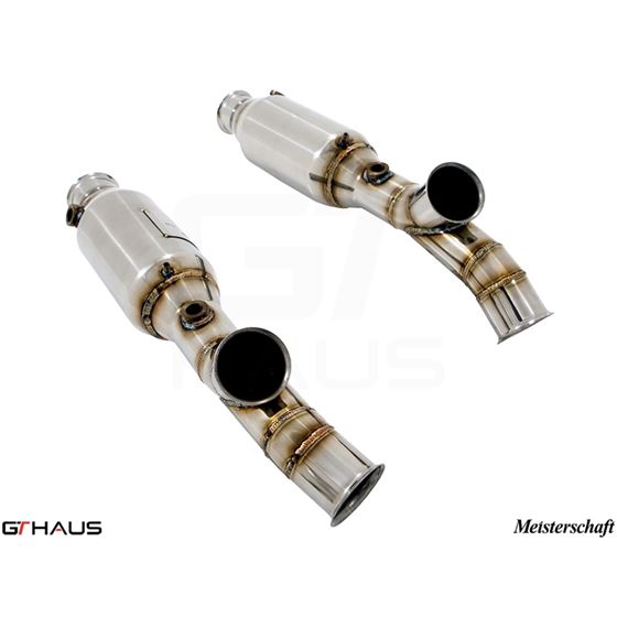 GTHAUS SR cat-bypass pipes- Stainless- LA0223001-2