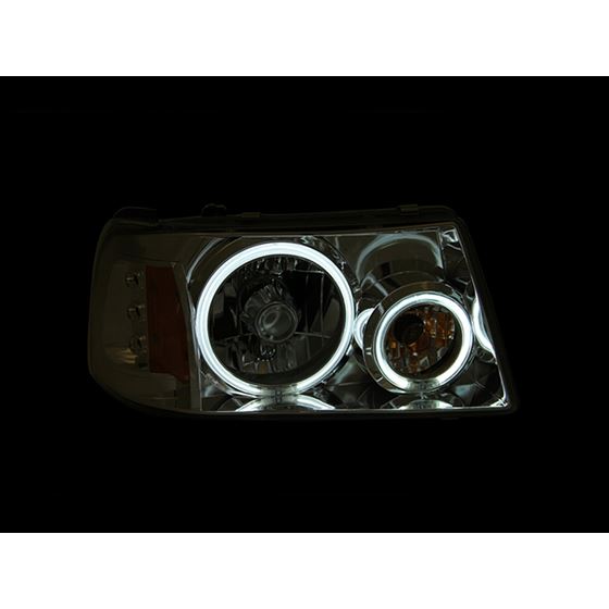 ANZO 2001-2011 Ford Ranger Projector Headlights-2