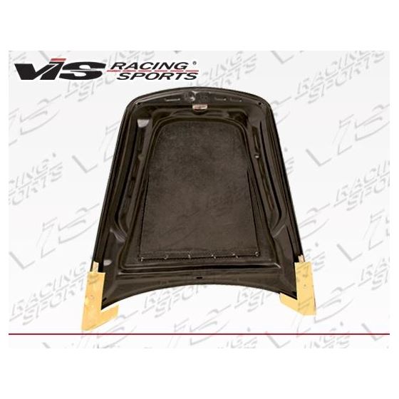 VIS Racing GTO Style Black Carbon Fiber Hood-4