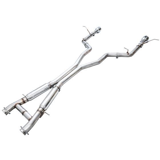 AWE Tuning Track Edition Exhaust - Chrome Silve-4