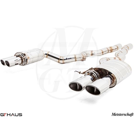 GTHAUS Super Light GT Racing Exhaust- Stainless-4