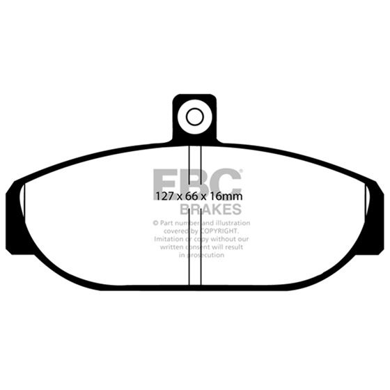 EBC Ultimax OEM Replacement Brake Pads (UD255)-4