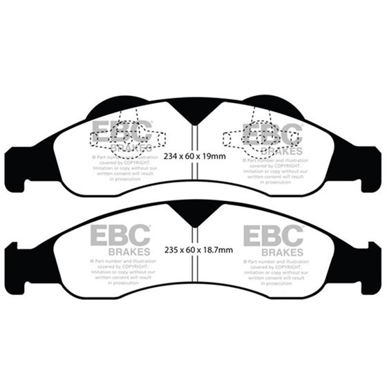 EBC 6000 Series Greenstuff Truck/SUV Brakes Dis-4