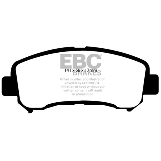 EBC Ultimax OEM Replacement Brake Pads (UD1374)-4