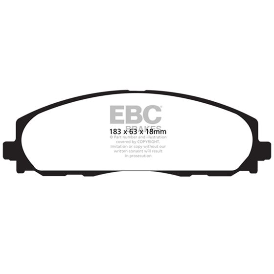 EBC Ultimax OEM Replacement Brake Pads (UD1589)-4