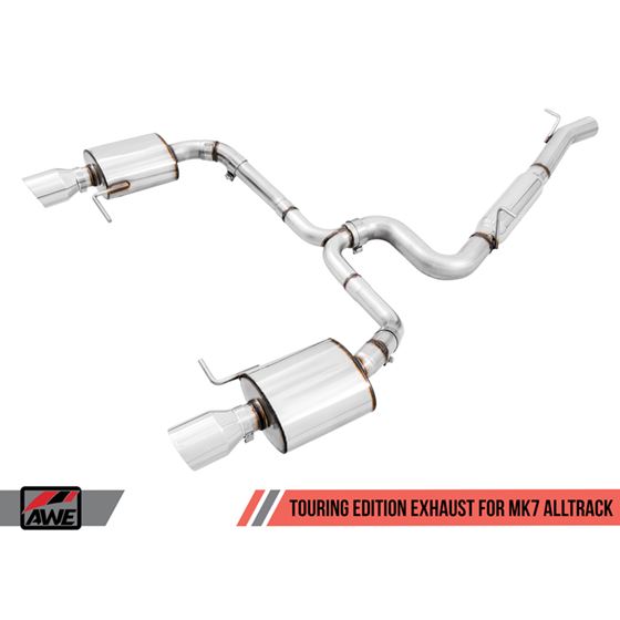 AWE Touring Edition Exhaust for VW Golf Alltrac-2