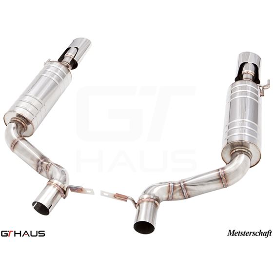 GTHAUS GT Racing Exhaust- Stainless- ME0721231-4