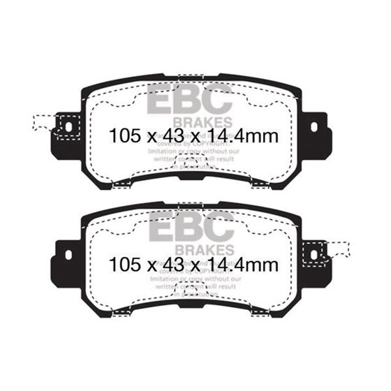 EBC Ultimax OEM Replacement Brake Pads (UD1624)-4
