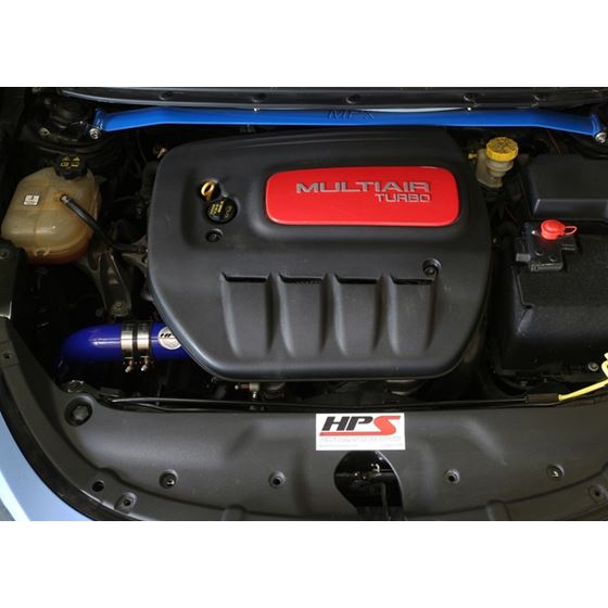 HPS Performance 837-576BL Cold Air Intake Blue f-2