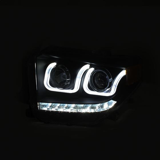 ANZO 14-18 Toyota Tundra w/ LED DRL Projector He-2