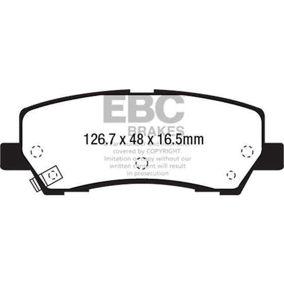 EBC Bluestuff NDX Full Race Brake Pads (DP53041-4