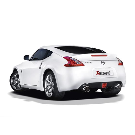 Akrapovic 09-17 Nissan 370Z Slip-On Line (SS) (R-2