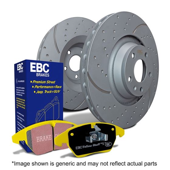 EBC S5 Kits Yellowstuff And GD Rotors (S5KF1231-2