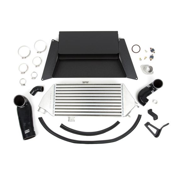 GrimmSpeed Top Mount Intercooler Kit w/ Splitter-4