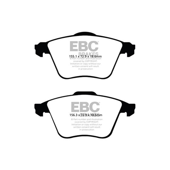 EBC Ultimax OEM Replacement Brake Pads (UD9152)-4