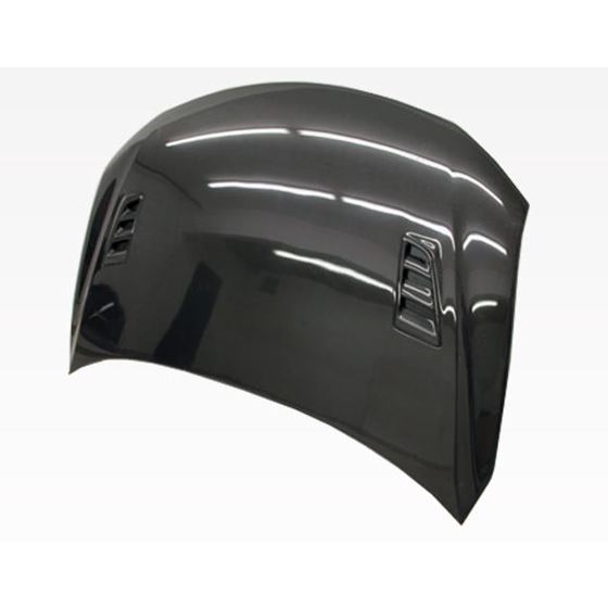 VIS Racing RR Style Black Carbon Fiber Hood-2