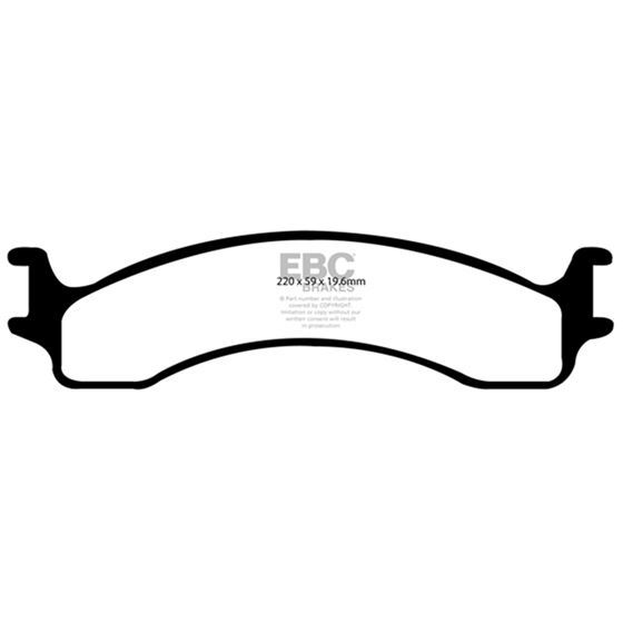 EBC Truck/SUV Extra Duty Brake Pads (ED91307)-4