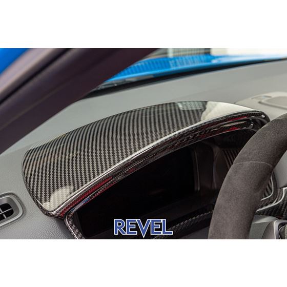 Revel GT Dry Carbon Center Dash Cover - 1 Piece-2