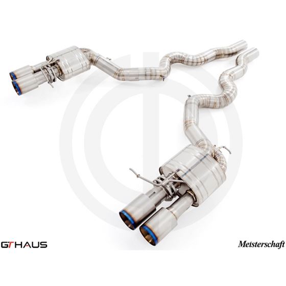 GTHAUS Super Light GT Racing Exhaust (Ti Rear un-4