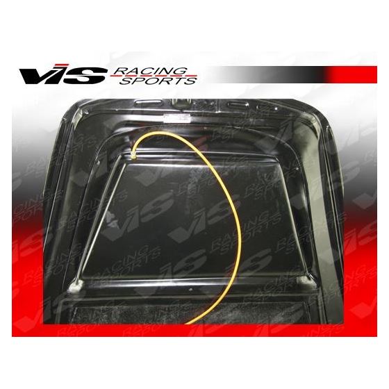 VIS Racing G Tech Style Black Carbon Fiber Hood-2