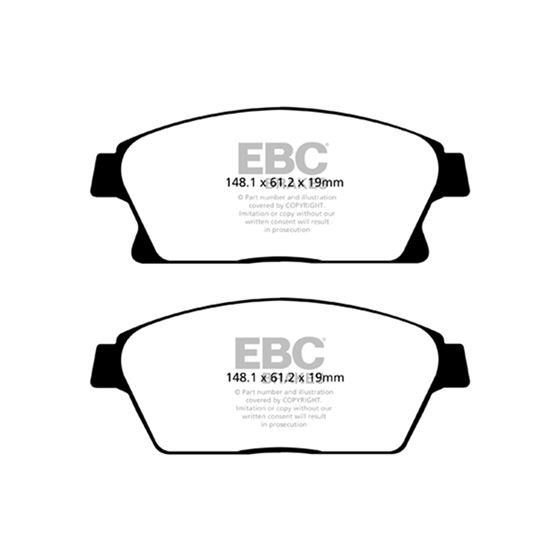 EBC Ultimax OEM Replacement Brake Pads (UD1467)-4
