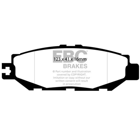 EBC Ultimax OEM Replacement Brake Pads (UD613)-4