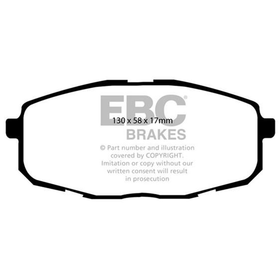 EBC Ultimax OEM Replacement Brake Pads (UD1397)-4