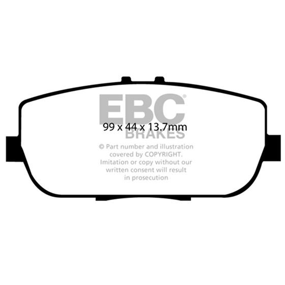 EBC Ultimax OEM Replacement Brake Pads (UD1180)-4