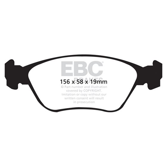 EBC Ultimax OEM Replacement Brake Pads (UD783)-4