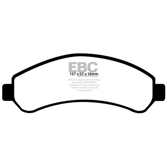 EBC Ultimax OEM Replacement Brake Pads (UD726)-4