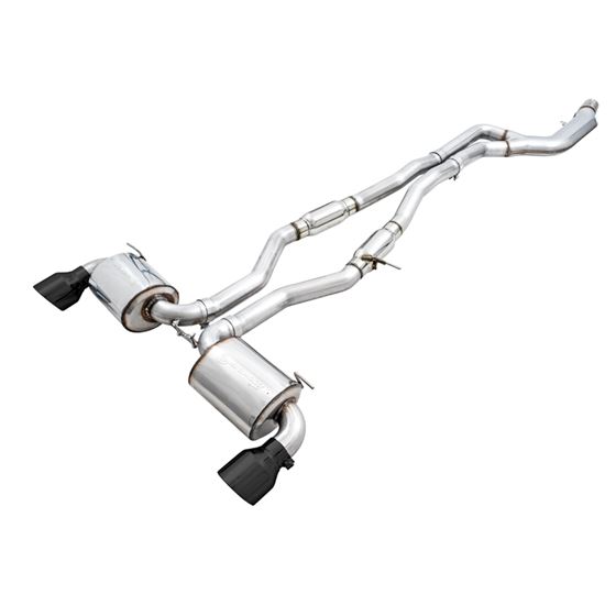 AWE Resonated Touring Edition Exhaust for A90 S-4