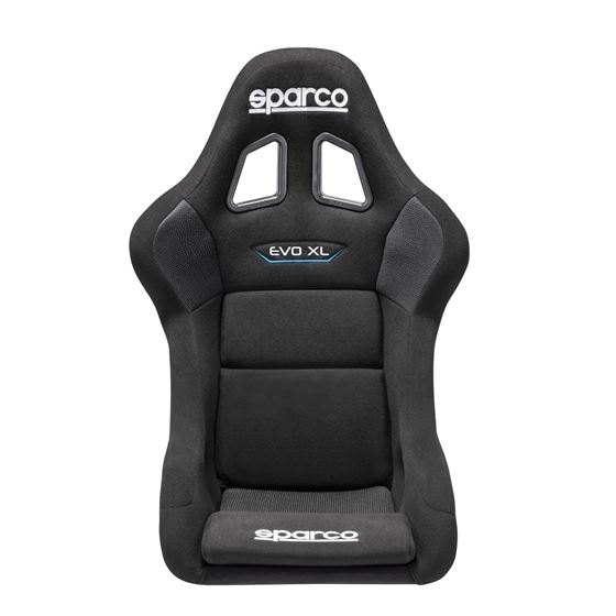 Sparco EVO XL QRT Racing Seats, Black/Black Clot-2