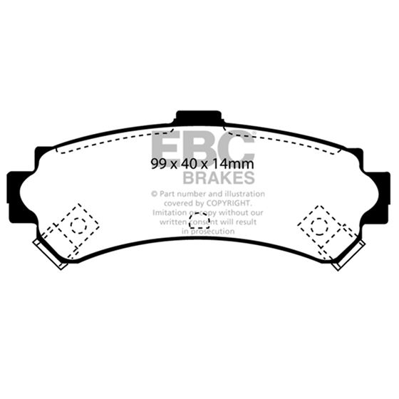 EBC Yellowstuff Street And Track Brake Pads (DP-4