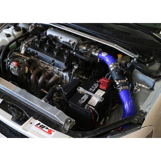 HPS Blue Cold Air Intake Kit Cool Long Ram CAI (-2