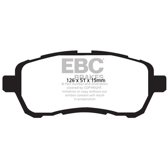 EBC Ultimax OEM Replacement Brake Pads (UD14541-4