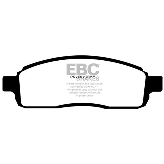 EBC Truck/SUV Extra Duty Brake Pads (ED91696/2)-4